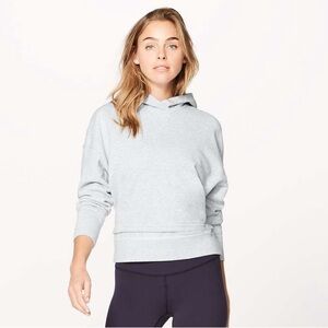 Lululemon Warm Down cropped Hoodie
Heathered Vapor